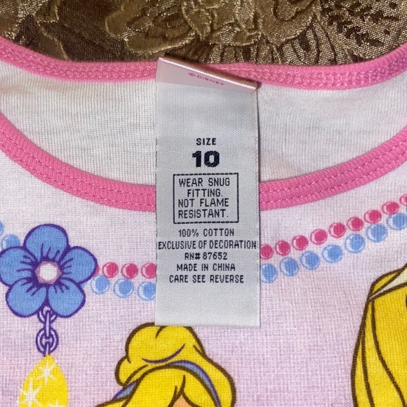 Disney Princess Pajamas Size 10 2sets - Picture 5 of 5